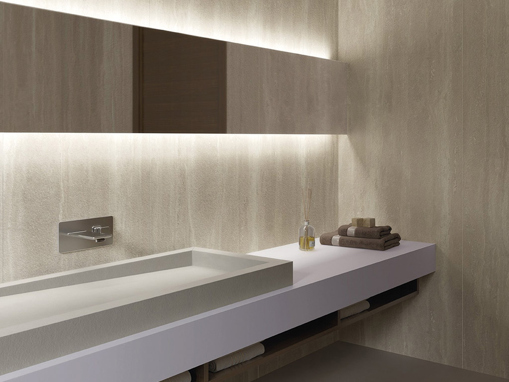Geo Crema Bush-hammered